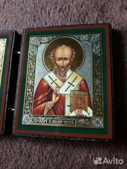 Икона и складень-триптих
