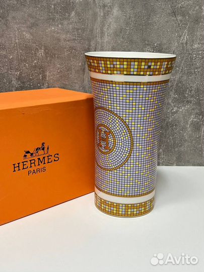 Ваза hermes для цветов премиум качество