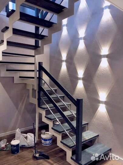 Лестница из лиственницы