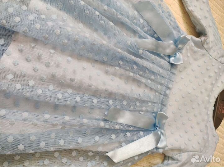 Нарядное платье для девочки 98