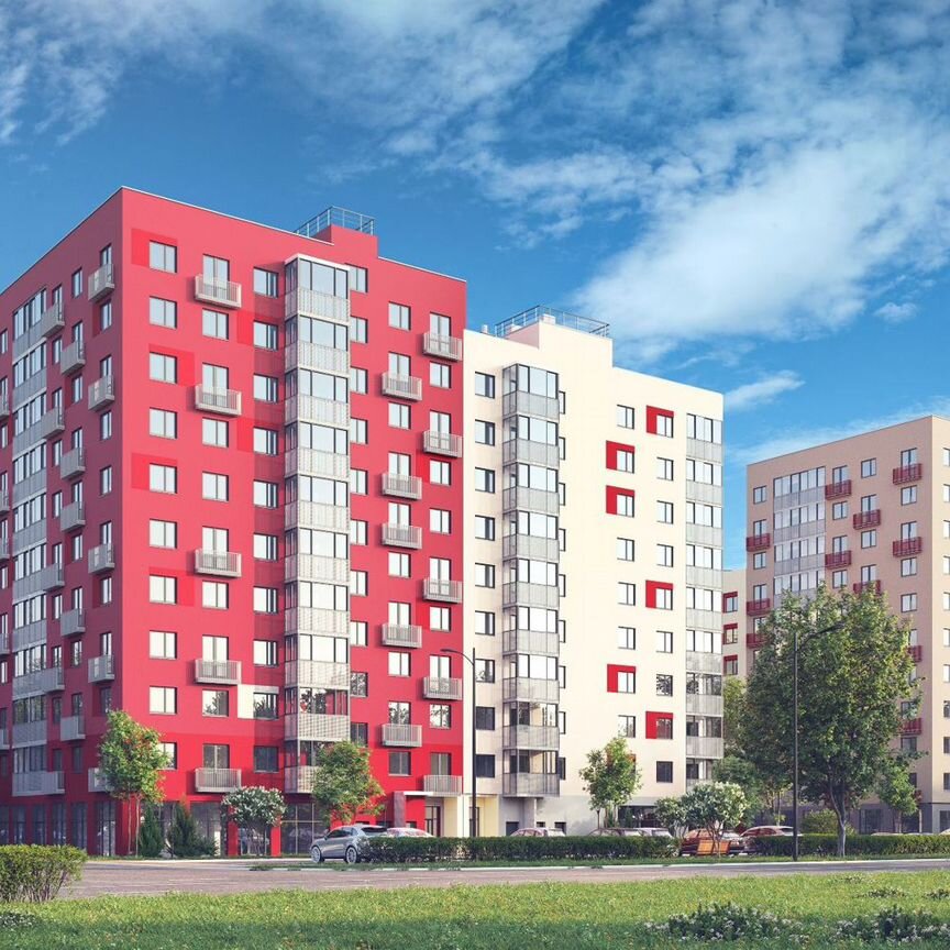 2-к. квартира, 63 м², 4/11 эт.