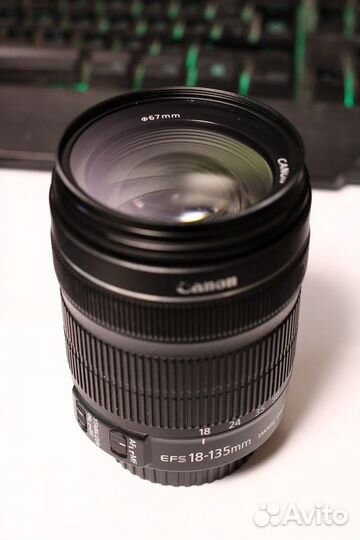 Объектив Canon ef s 18-135mm stm