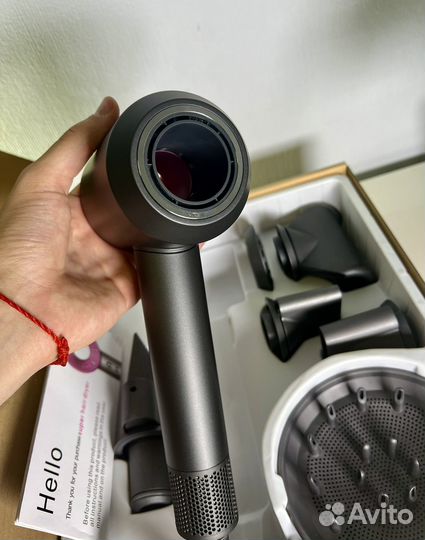 Фен dyson supersonic 7 насадрк фуксия