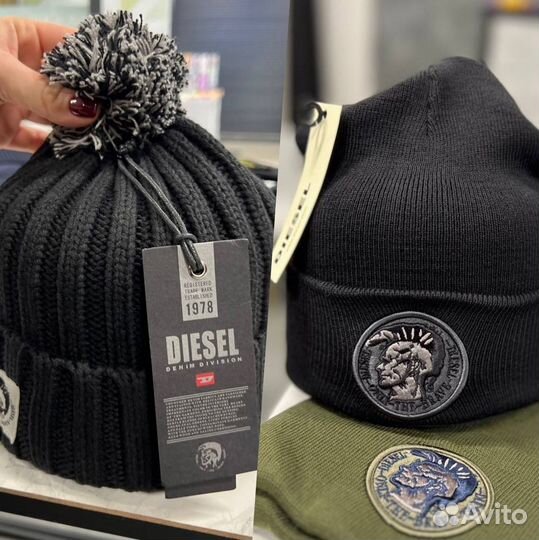 Мужская шапкa diesel