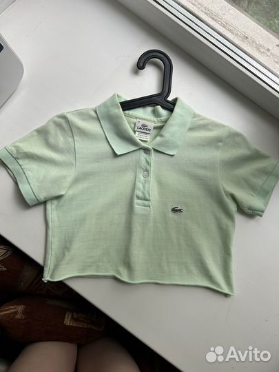 Lacoste polo женские топ оригинал