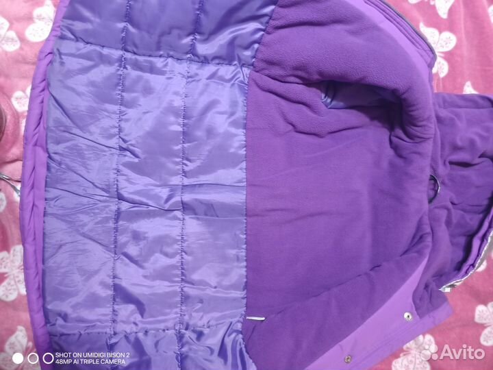 Полупальто-куртка зимняя на девочку 152