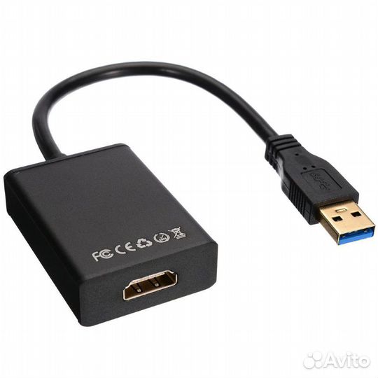 Переходник usb 3.0 - hdmi