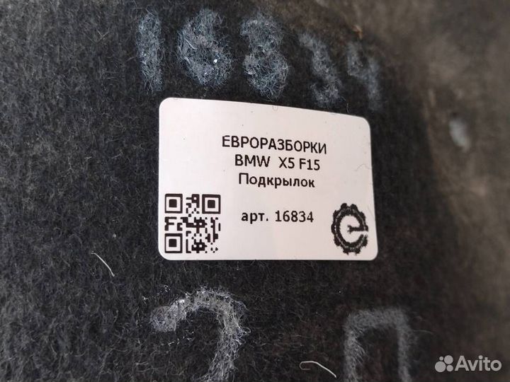 Подкрылок BMW X5 F15