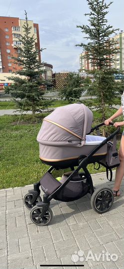 Коляска-люлька noordi sole sport+автокресло