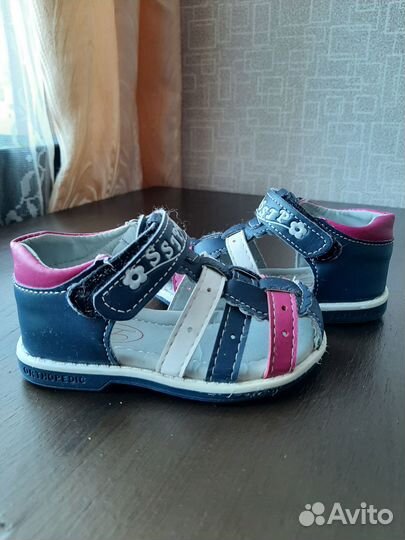 Сандалии для девочки размер 21