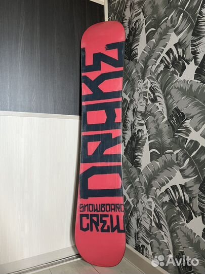 Комплект сноуборд drake + крепления drake