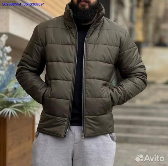 Мужская куртка стежка (все размеры) (Арт.23727)