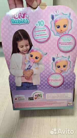 Край бебис кукла пупсик cry babies