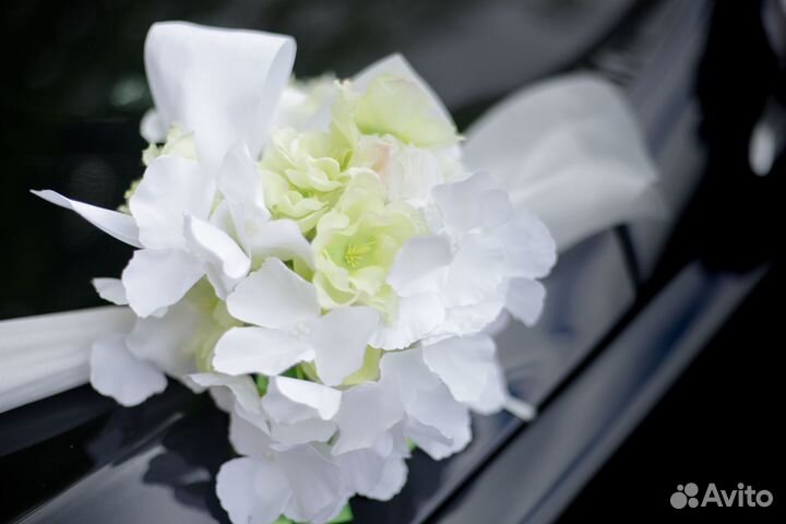 Аренда - кольца на свадебную машину