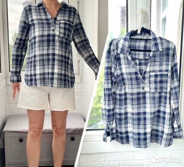 Рубашка новая, хлопок
