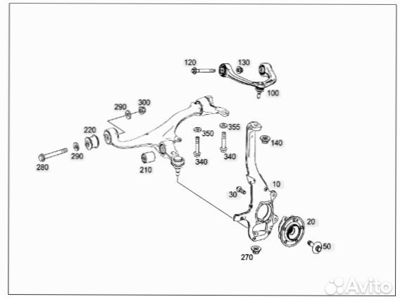 Mercedes-Benz G-класс W463 подшипник ступицы