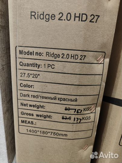 Велосипед новый Welt Ridge 2.0 HD 27 2022 20