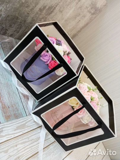 Цветы из мыла на выпускной