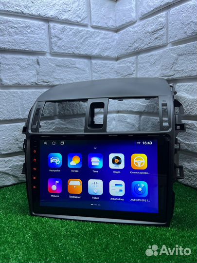 Штатная магнитола Toyota Corolla 10, 2006-2013