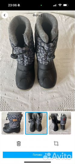 Сапоги зимние Reima