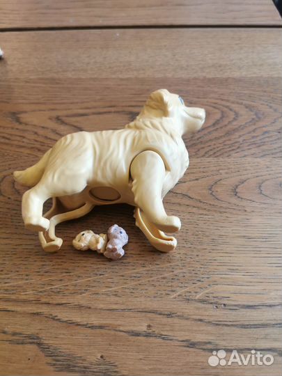 Игрушка собака со щенками