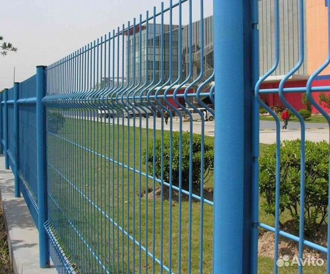 Забор из 3D панели