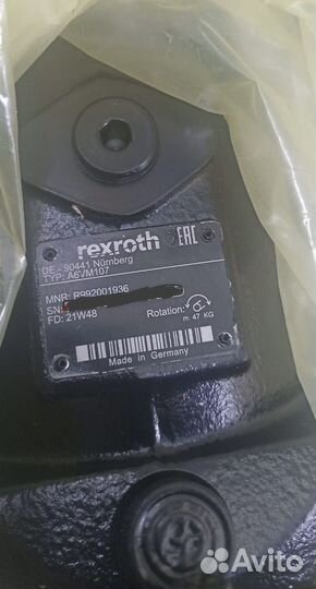 Гидромотор Rexroth A6VM107