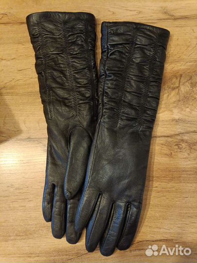Перчатки женские кожаные 8 размер