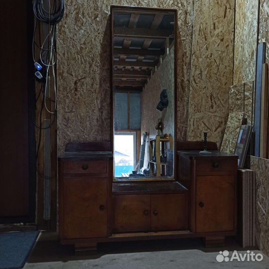 Трюмо трельяж с зеркалом СССР