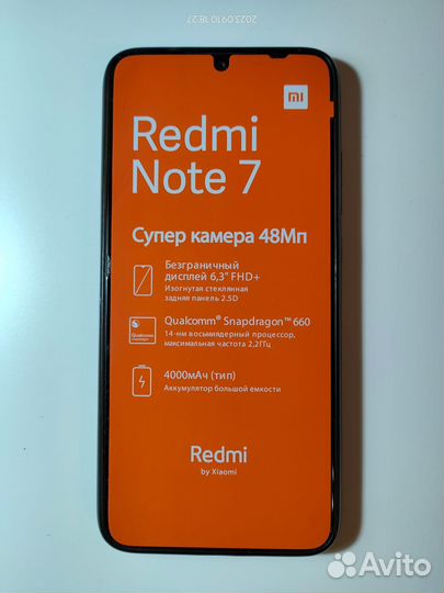 Смартфон Xiaomi Redmi Note 7 (4/64 GB)