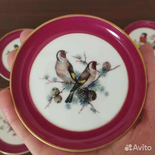 Декоративные тарелочки - малышки. Германия