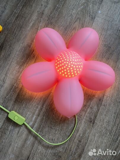 Ночник детский IKEA цветок