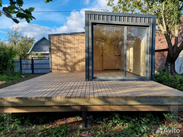 Модульный дом в современном стиле