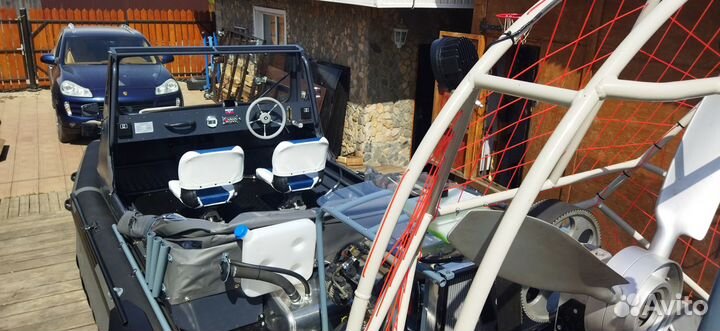 Ограждение винта для аэролодки алюминий