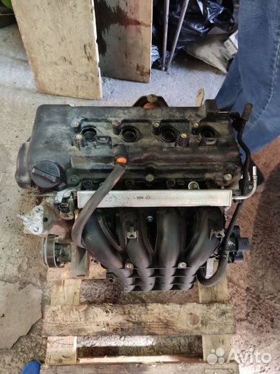 Двигатель на mitsubishi lancer 10