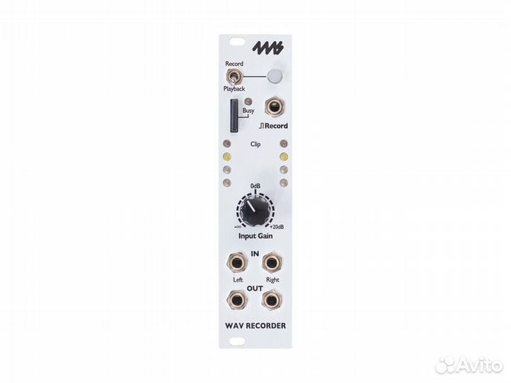 4MS Wav Recorder Eurorack модуль