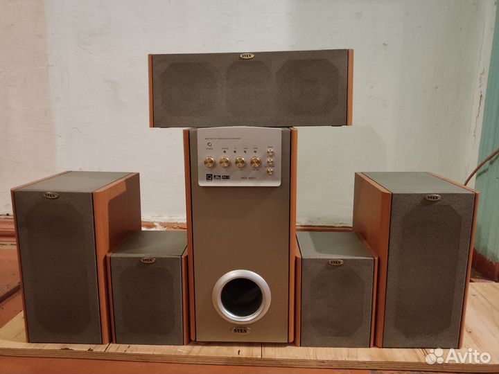 Колонки с сабвуфером sven ihoo MT 5.1R