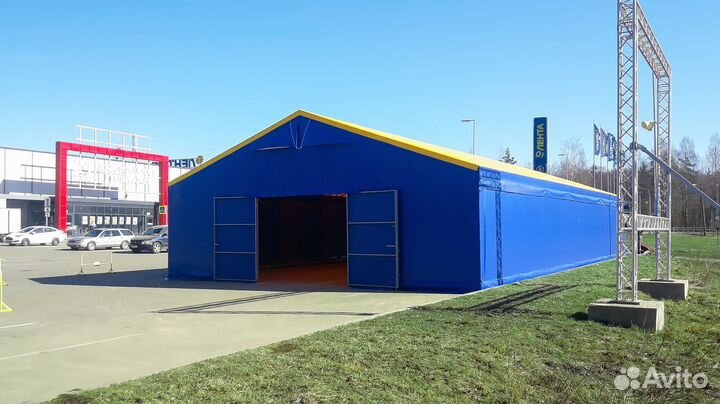 Тентовый ангар