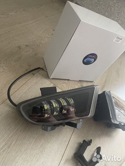 Led туманки hyundai accent 80watt