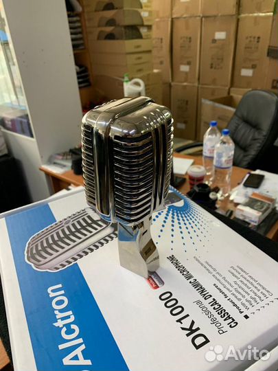 Ретро микрофон динамический DK1000