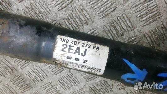 Привод передний правый volkswagen touran (1T1, 1T2