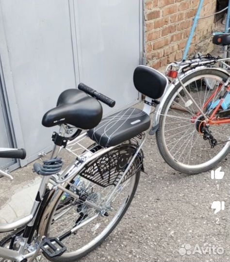 Детское кресло на багажник велосипеда