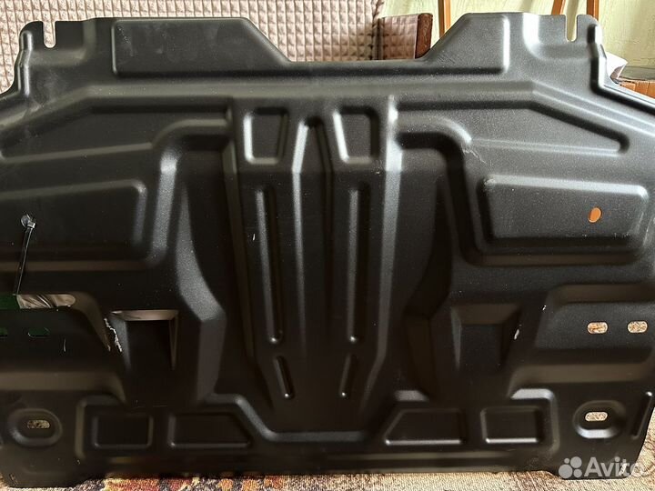 Защита картера двигателя на volkswagen polo