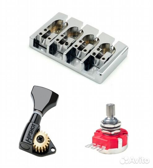 Комплектующие и фурнитура для гитар