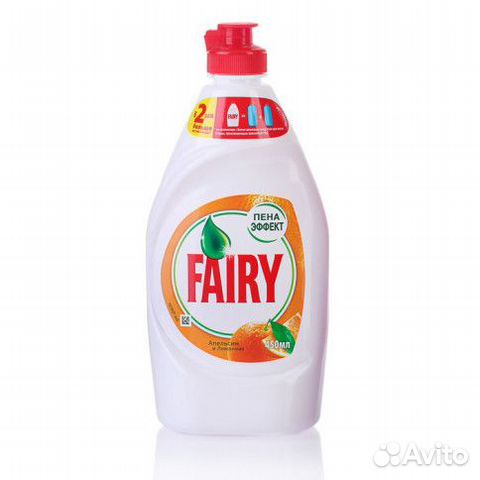 Жидкость для посуды Fairy (Фейри), Апельсин и лимо