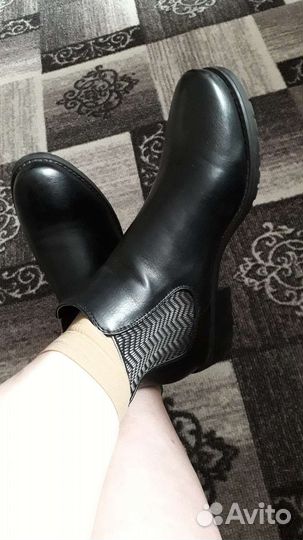 Ботинки натуральные