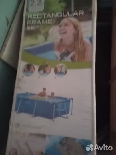 Каркасный бассейн бу