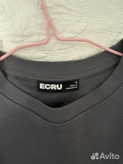 Лонгслив ecru оверсайз