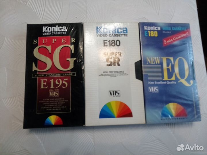 Видеокассеты VHS