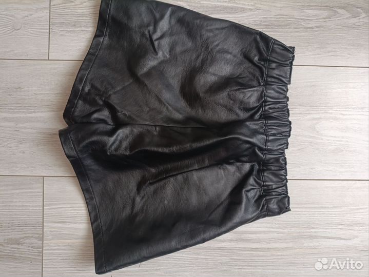 Шорты кожанные для девочки